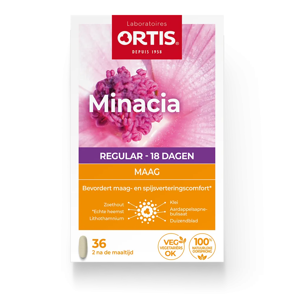 Minacia Regular - Maagzuur - Laboratoires ORTIS