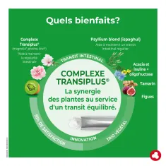 Fruits&Fibres Action Forte- Transit ralenti - Solution forte - Laboratoires ORTIS