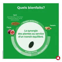 Fruits&Fibres Forte - Transit intestinal trop lent - Laboratoires ORTIS