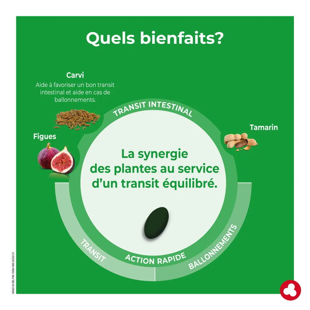 Fruits&Fibres Forte - Transit intestinal trop lent - Laboratoires ORTIS
