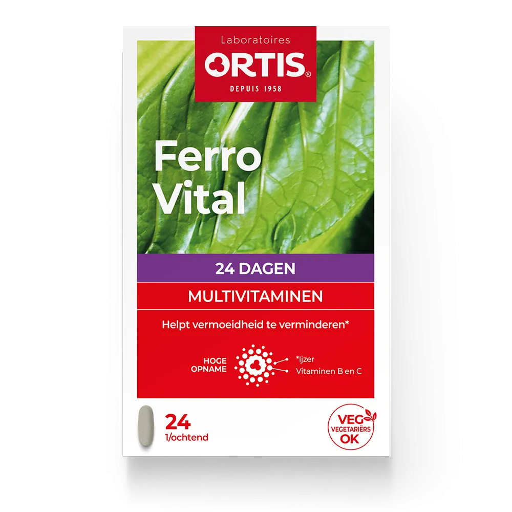 Ferro Vital - Vitaminen en mineralen - Laboratoires ORTIS