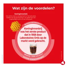 Koninginnenbrij met alcohol - Bijenkorfproducten - Laboratoires ORTIS