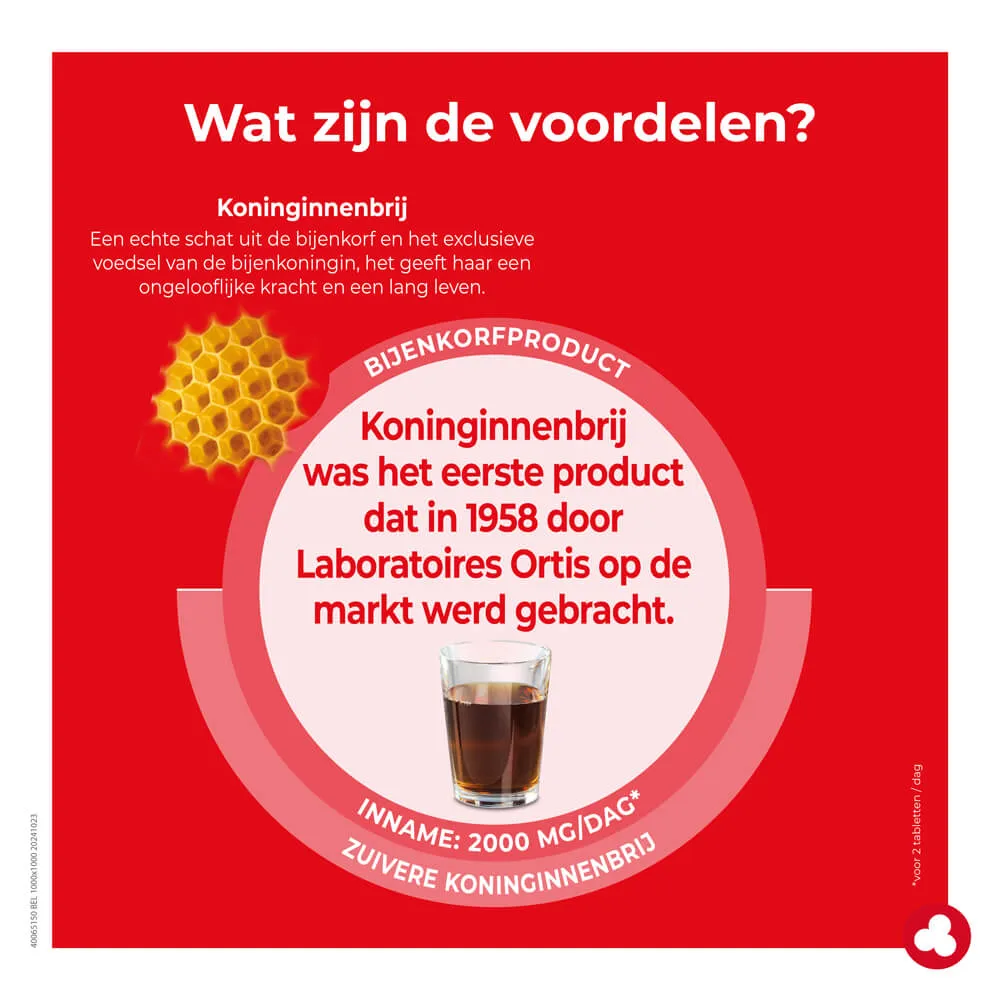 Koninginnenbrij met alcohol - Bijenkorfproducten - Laboratoires ORTIS