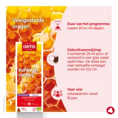 Koninginnenbrij met alcohol - Bijenkorfproducten - Laboratoires ORTIS