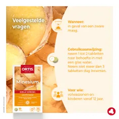 Minesium - Zware maag - Laboratoires ORTIS