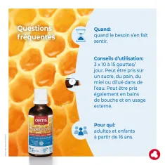 Propex Propolis - Produit de la ruche - Laboratoires ORTIS