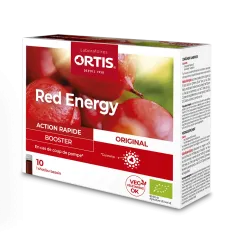 Red Energy avec alcool - Fatigue - Energie - Laboratoires ORTIS