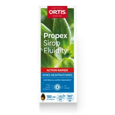 Propex Sirop Fluidity - Maux d'hiver - Coup de froid - Laboratoires ORTIS
