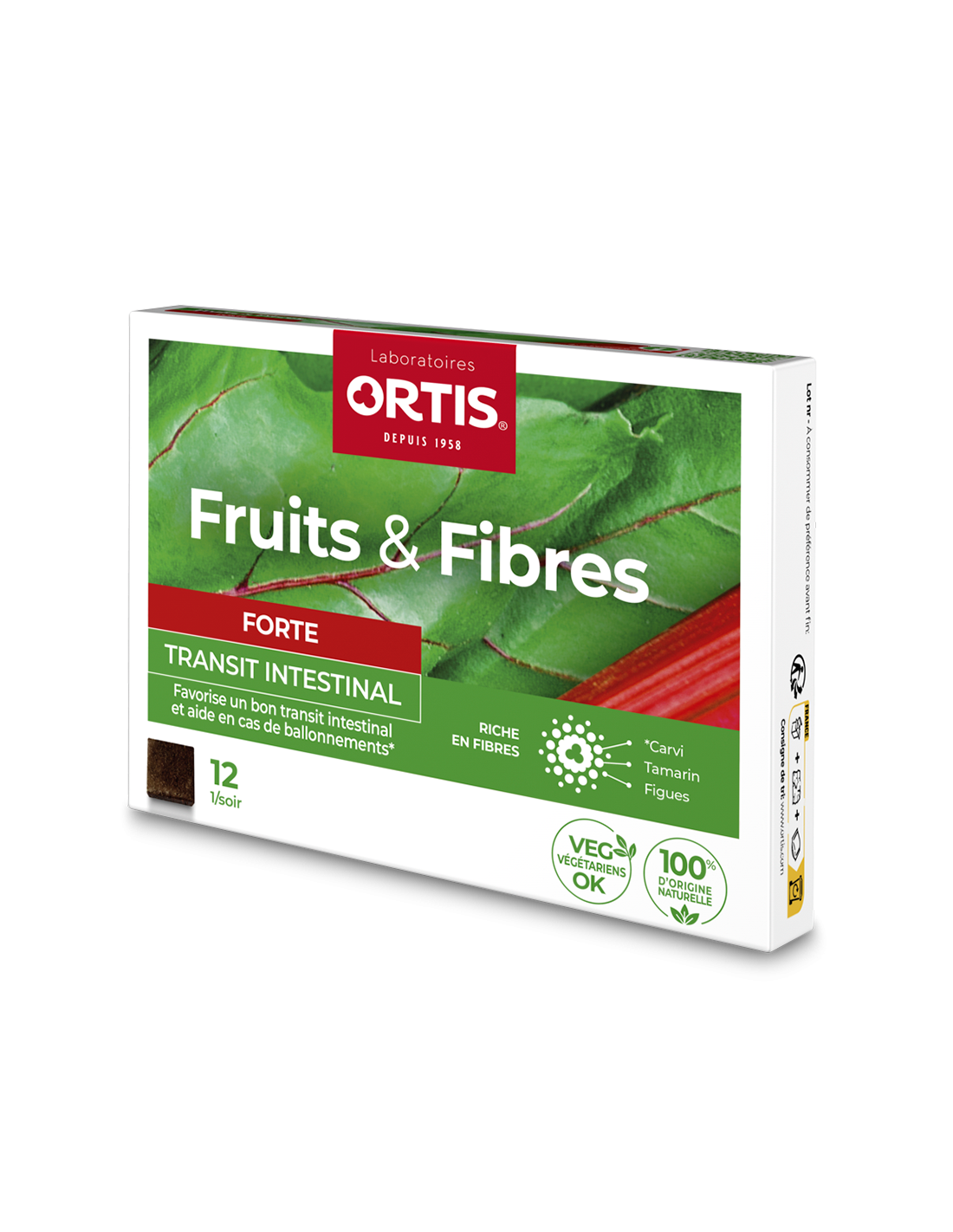 copy of Fruits&Fibres Forte - Transit intestinal trop lent - Laboratoires ORTIS