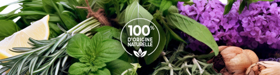 100% d'origine naturelle